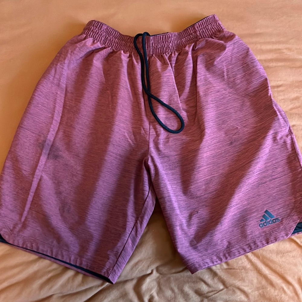 Adidas sport shorts , large size , hood condition .